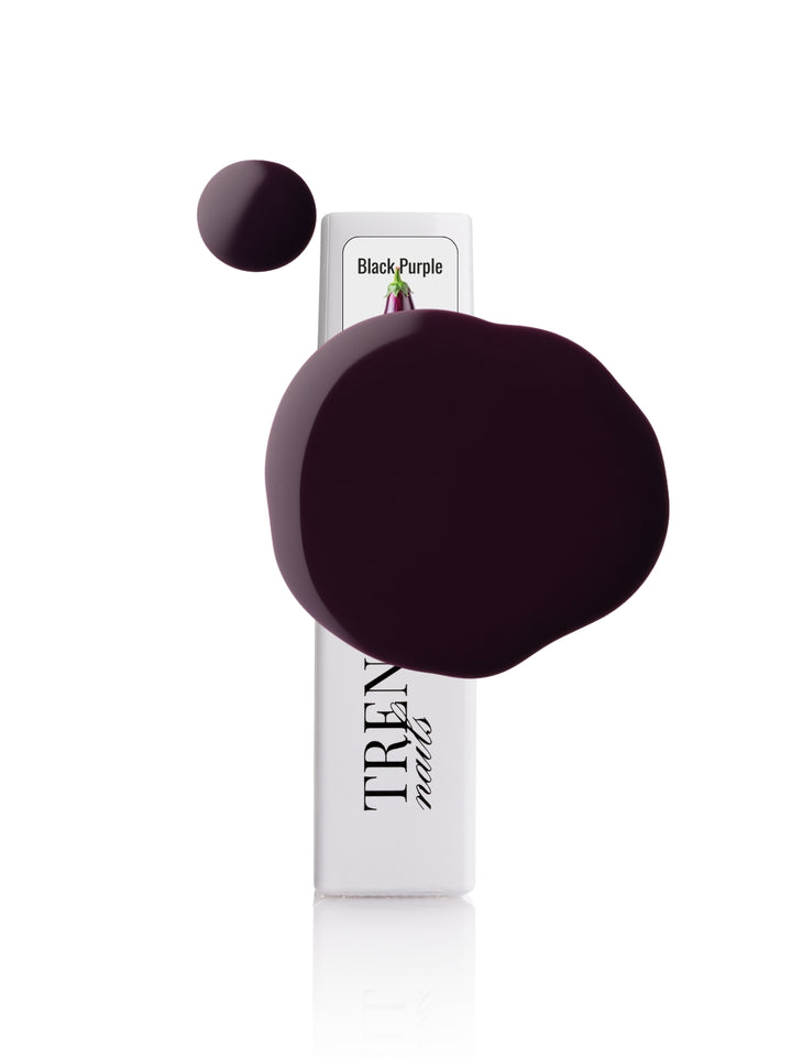 BLACK PURPLE GEL POLISH TPO & HEMA FREE