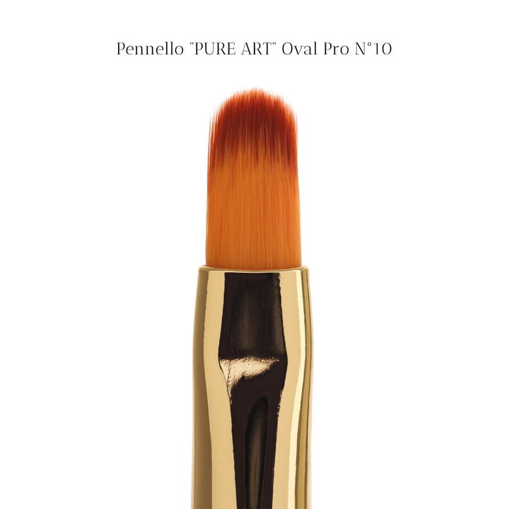 PENNELLO "PURE ART" GEL OVAL PRO N°10
