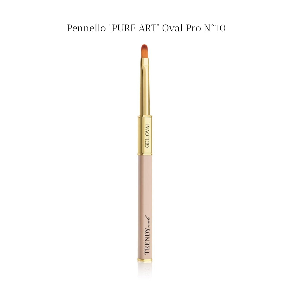 PENNELLO "PURE ART" GEL OVAL PRO N°10