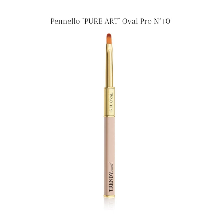 PENNELLO "PURE ART" GEL OVAL PRO N°10