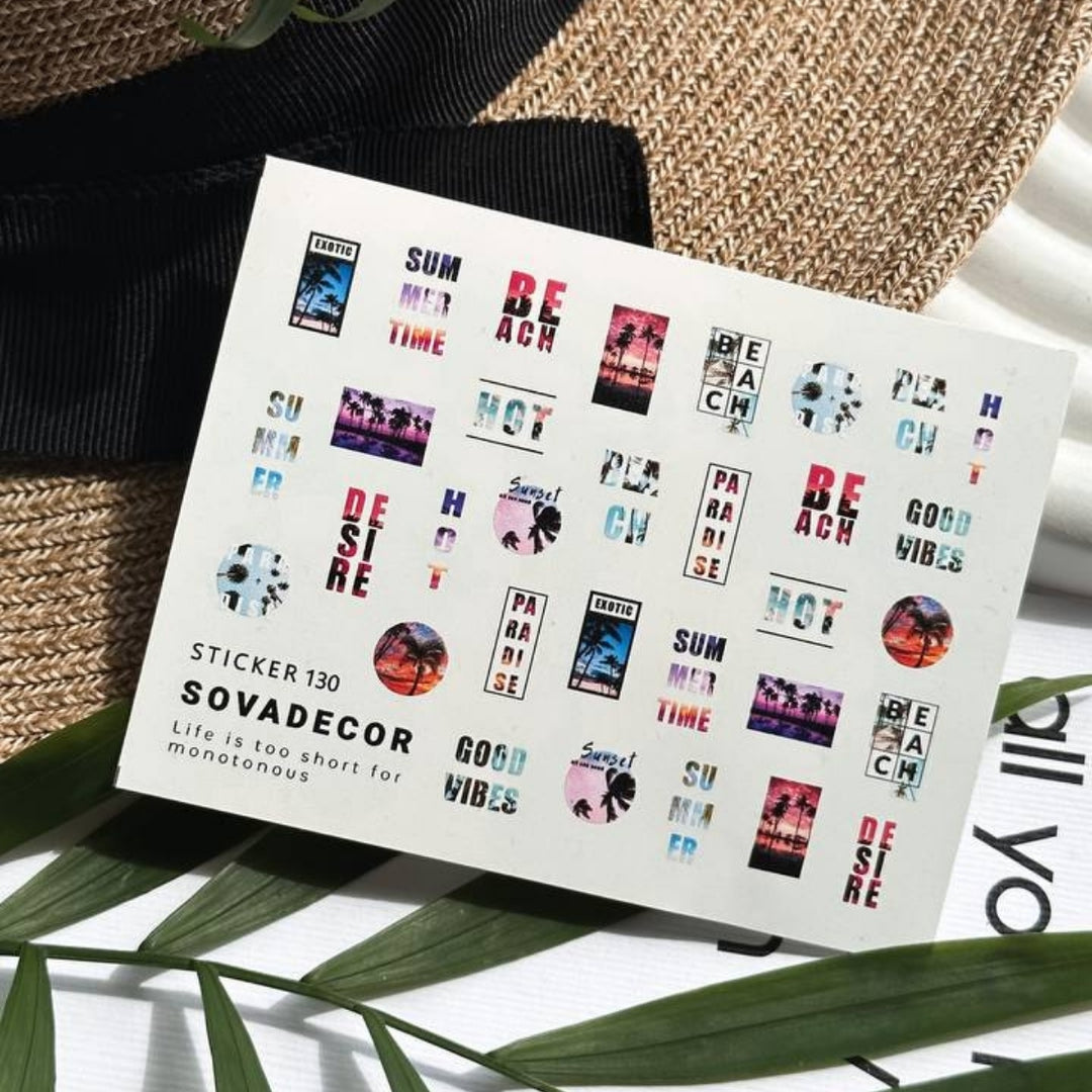 SOVA WATER STICKER N°130