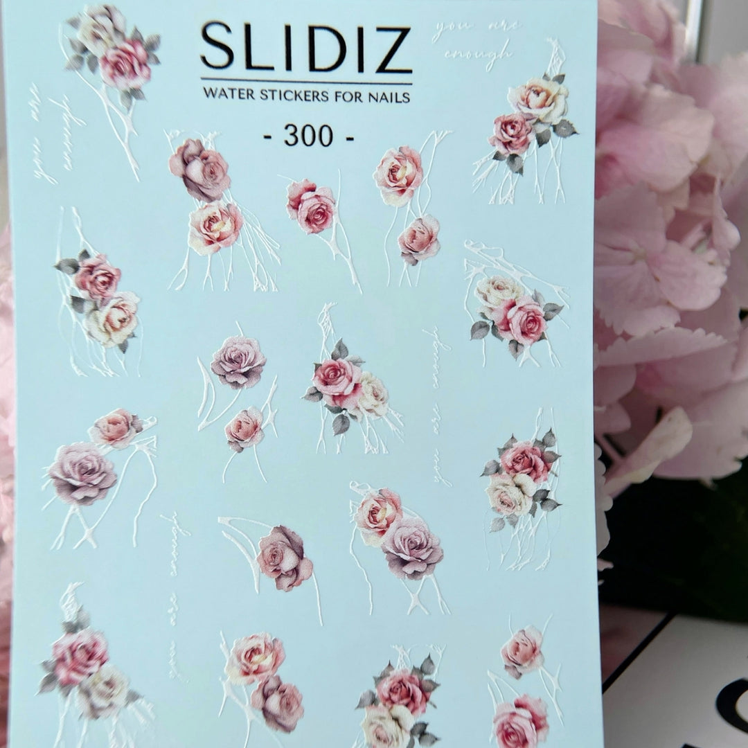 SLIDIZ WATER DECAL N°300