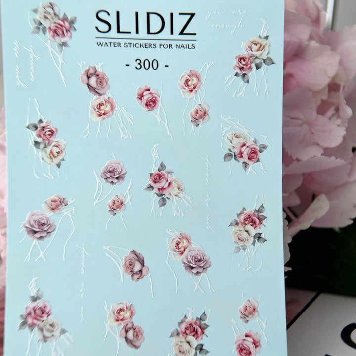 SLIDIZ WATER DECAL N°300