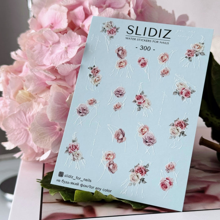 SLIDIZ WATER DECAL N°300