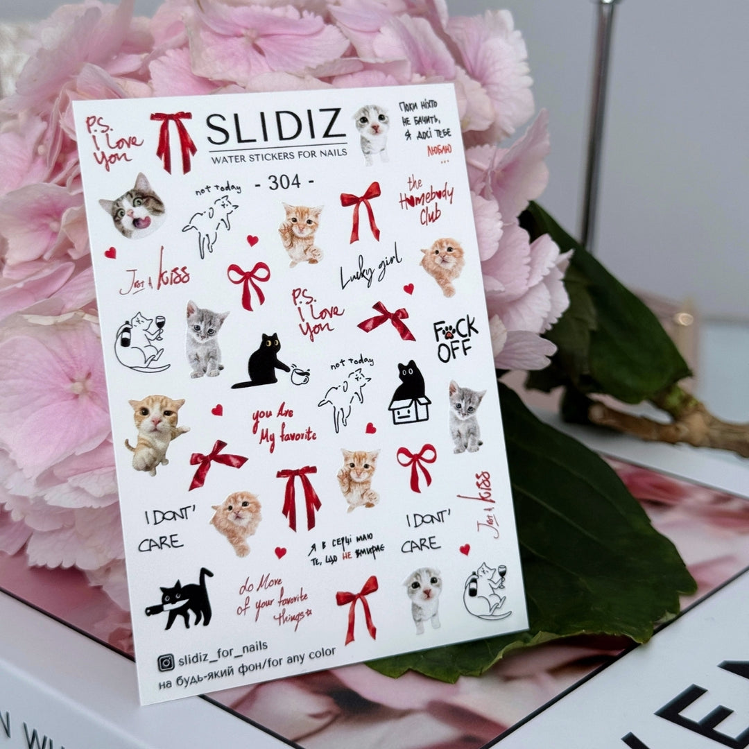 SLIDIZ WATER DECAL N°304