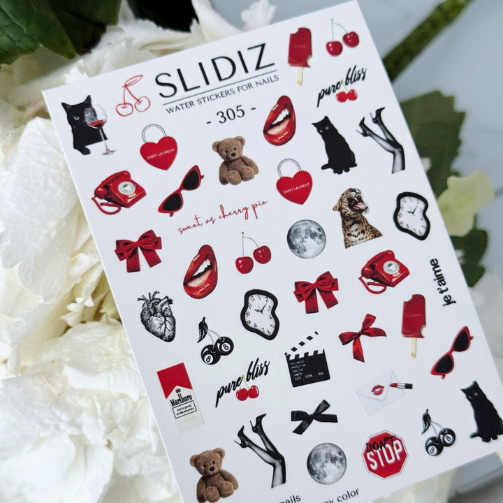 SLIDIZ WATER DECAL N°305