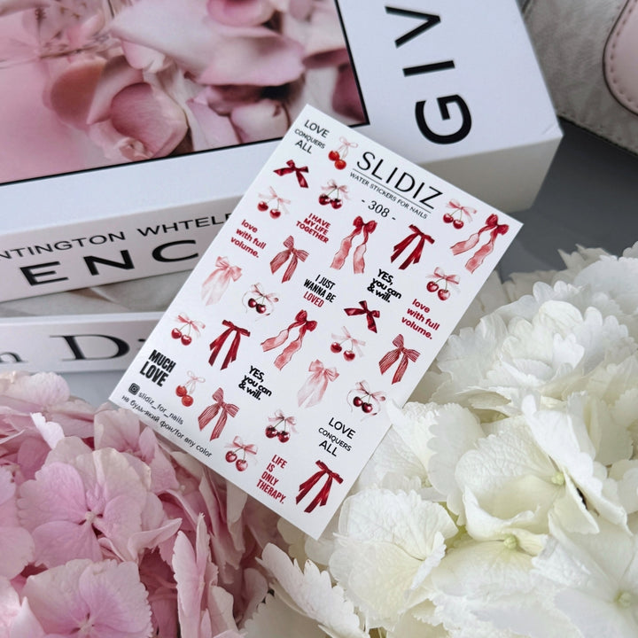 SLIDIZ WATER DECAL N°308