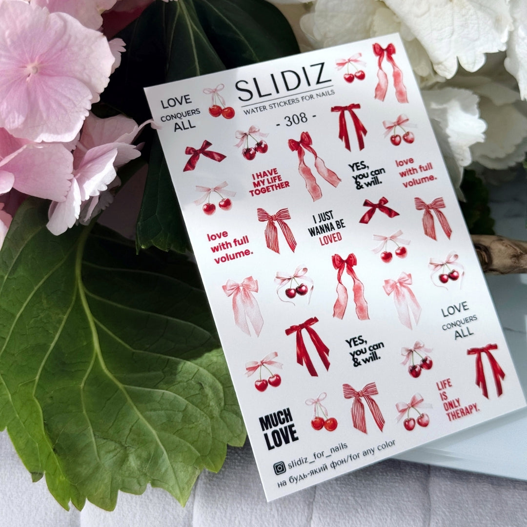 SLIDIZ WATER DECAL N°308