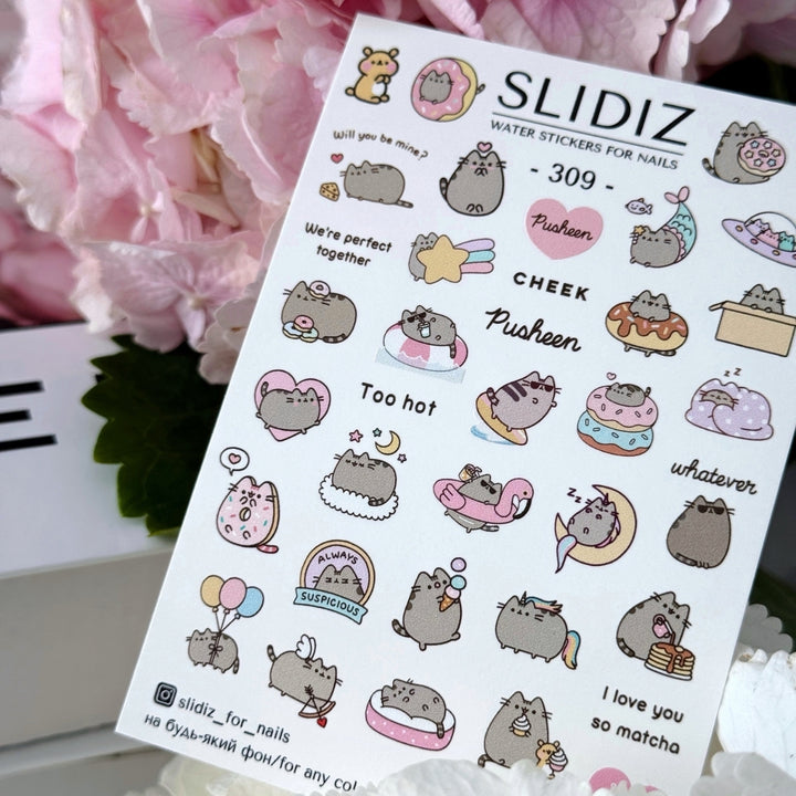 SLIDIZ WATER DECAL N°309