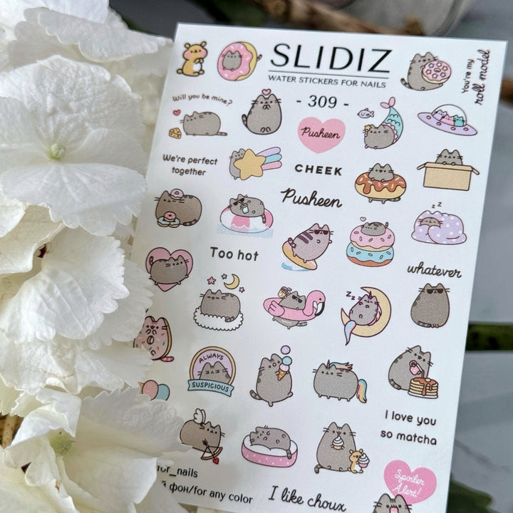 SLIDIZ WATER DECAL N°309