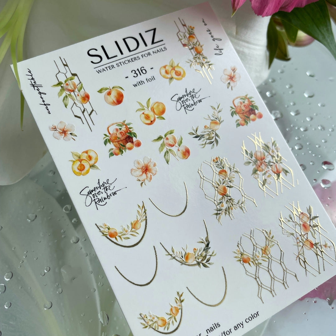 SLIDIZ WATER DECAL N°316