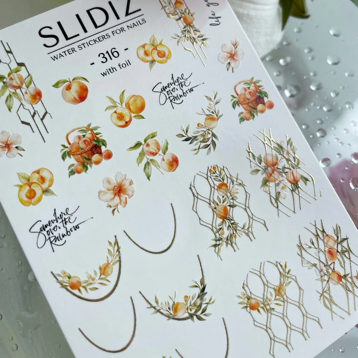 SLIDIZ WATER DECAL N°316