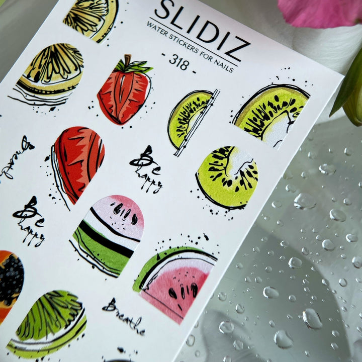 SLIDIZ WATER DECAL N°318