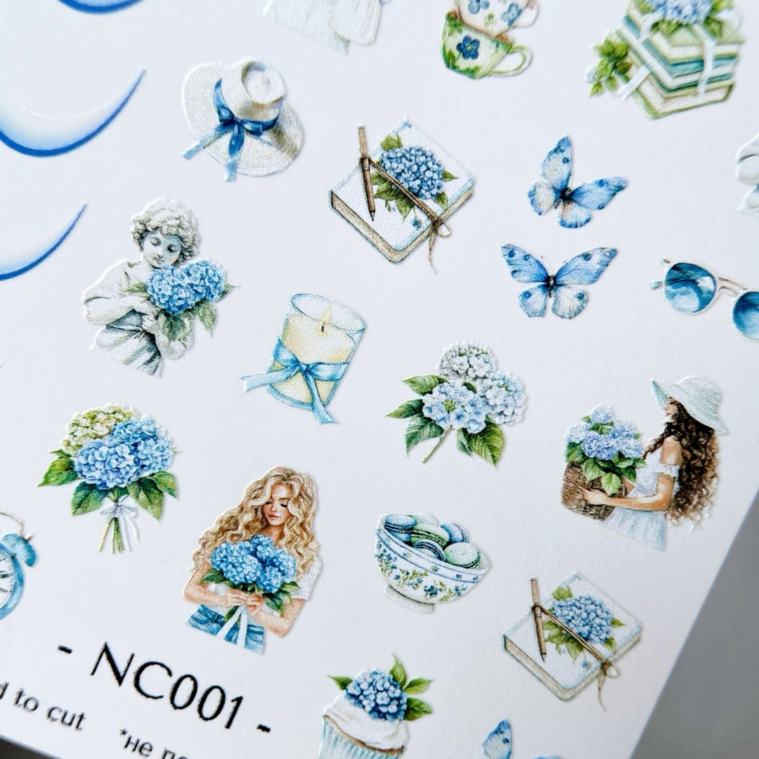 SLIDIZ WATER DECAL NC-001