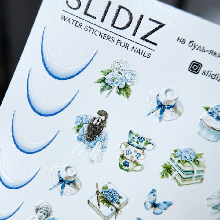 SLIDIZ WATER DECAL NC-001