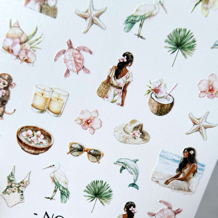 SLIDIZ WATER DECAL NC-002