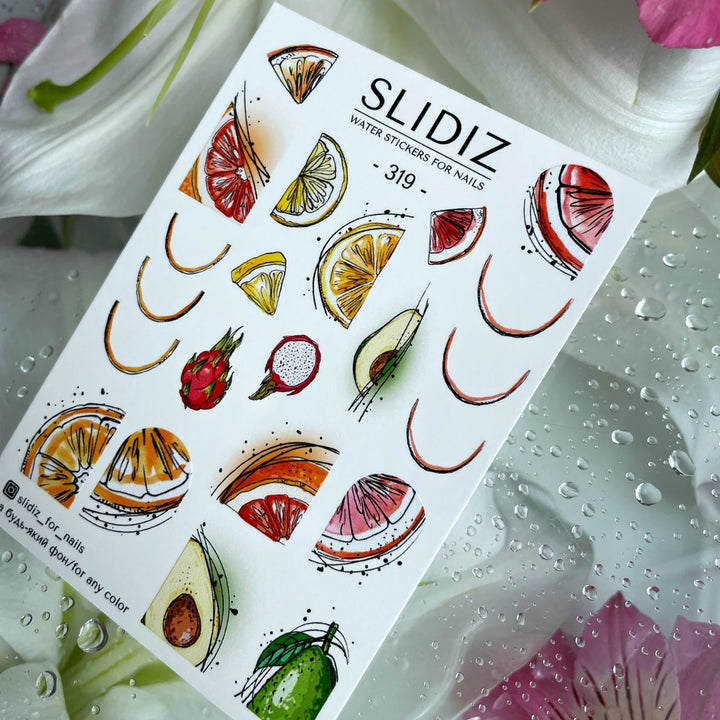 SLIDIZ WATER DECAL N°319