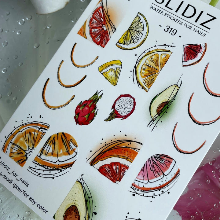 SLIDIZ WATER DECAL N°319