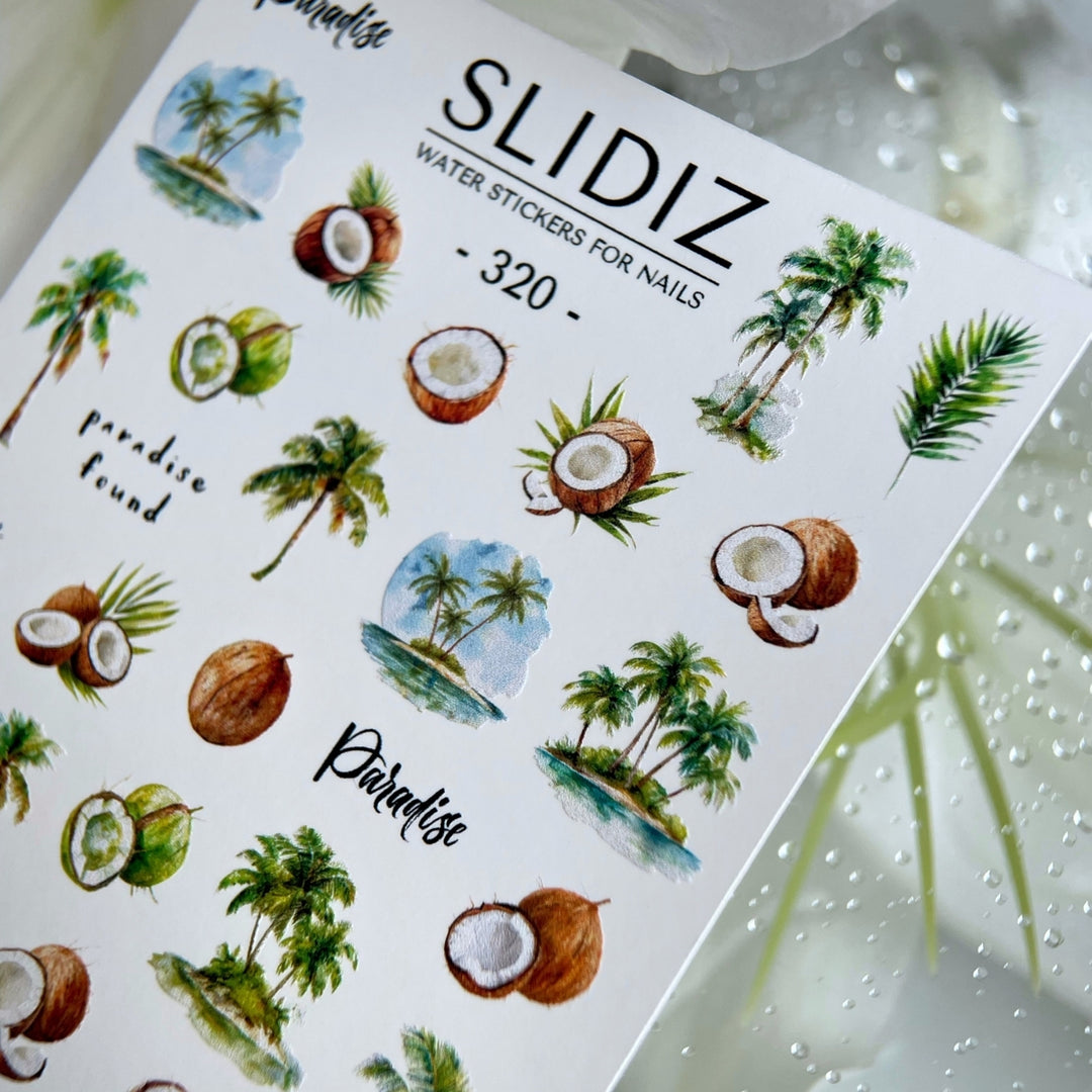 SLIDIZ WATER DECAL N°320