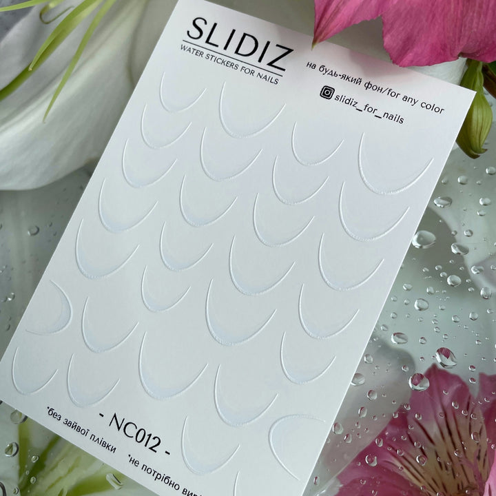 SLIDIZ WATER DECAL NC-012