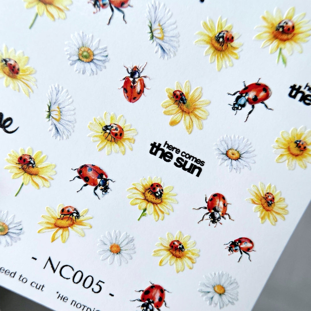 SLIDIZ WATER DECAL NC-005