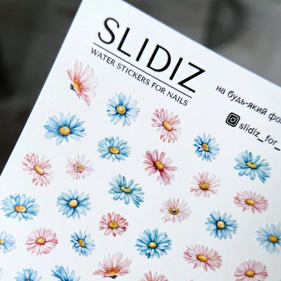 SLIDIZ WATER DECAL NC-006