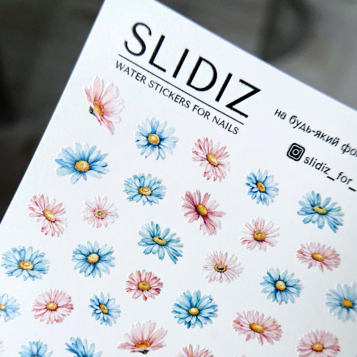 SLIDIZ WATER DECAL NC-006