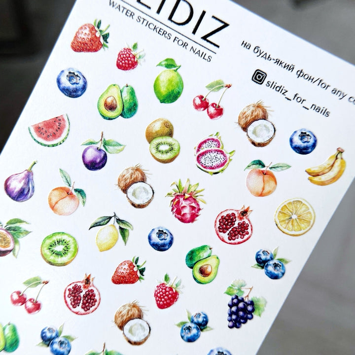 SLIDIZ WATER DECAL NC-007