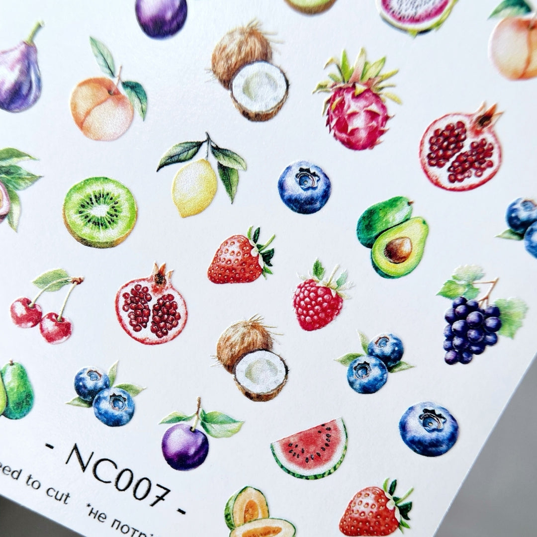 SLIDIZ WATER DECAL NC-007