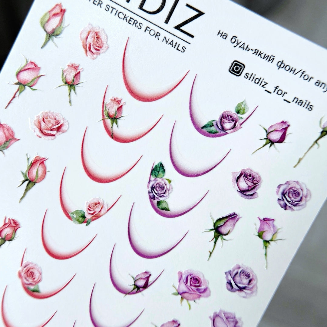 SLIDIZ WATER DECAL NC-008