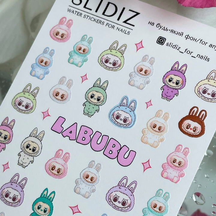 SLIDIZ WATER DECAL NC-009