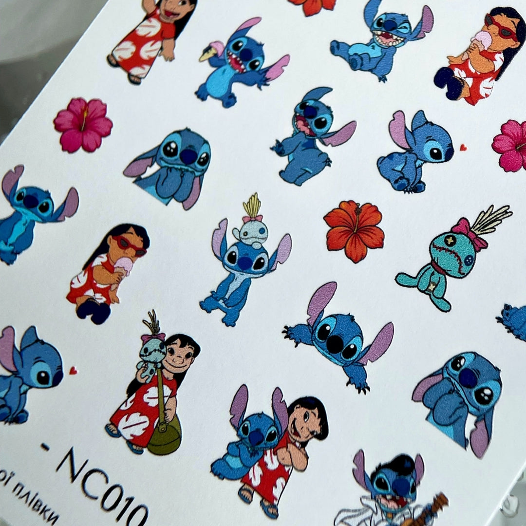 SLIDIZ WATER DECAL NC-010