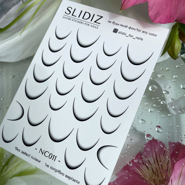 SLIDIZ WATER DECAL NC-011