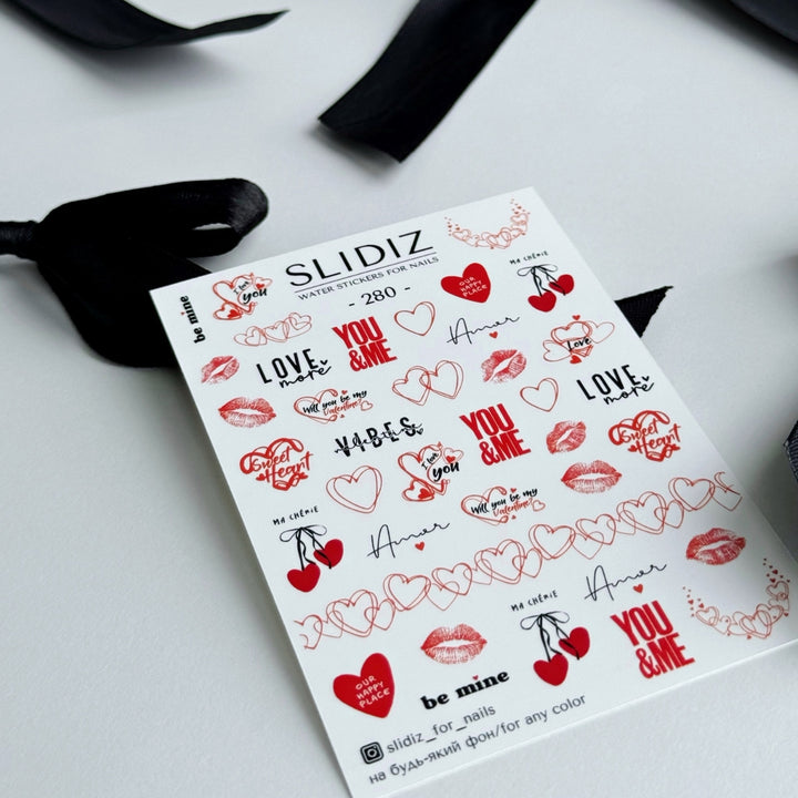 SLIDIZ WATER DECAL N°280