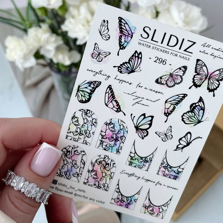 SLIDIZ WATER DECAL N°296