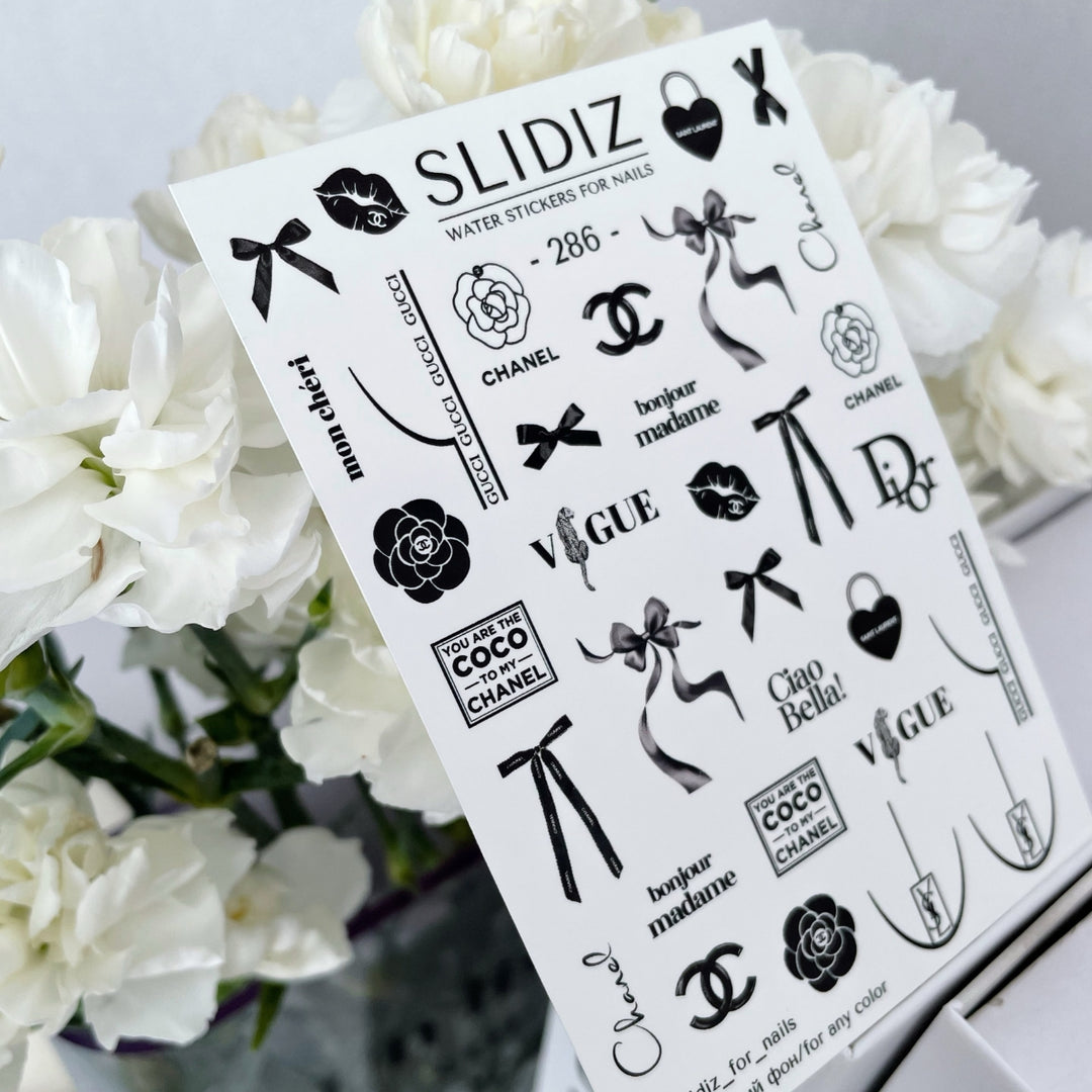 SLIDIZ WATER DECAL N°286