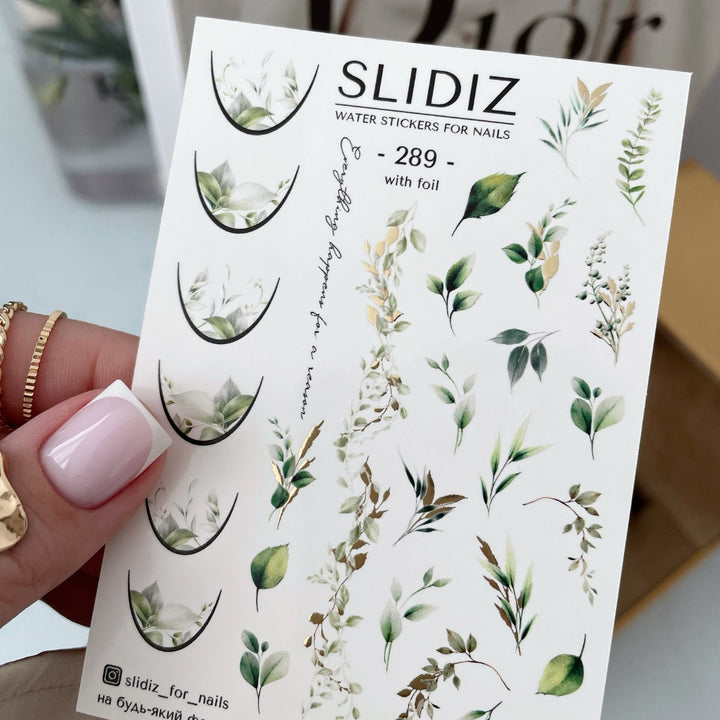 SLIDIZ WATER DECAL N°289