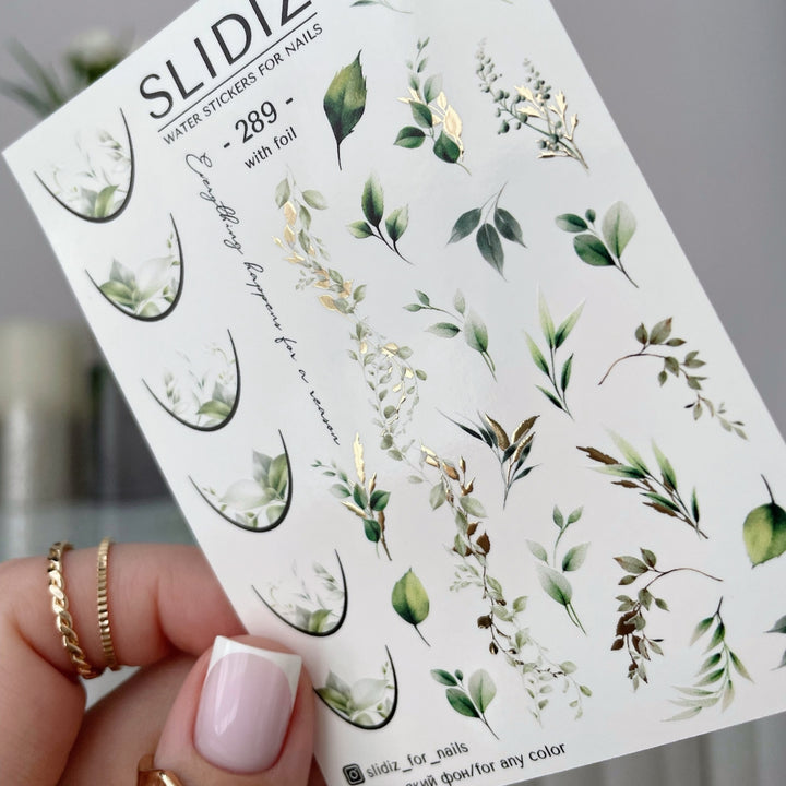 SLIDIZ WATER DECAL N°289