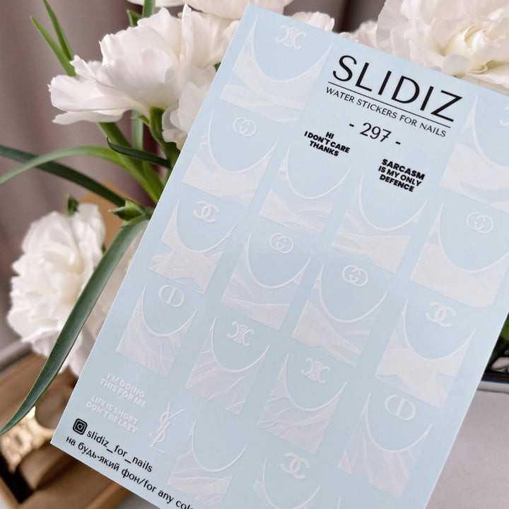 SLIDIZ WATER DECAL N°297