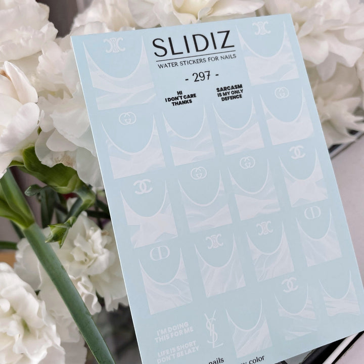 SLIDIZ WATER DECAL N°297
