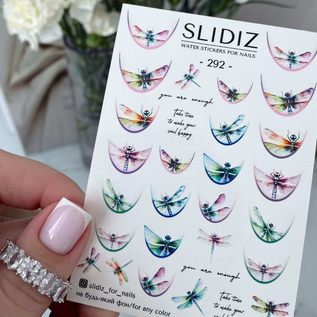 SLIDIZ WATER DECAL N°292