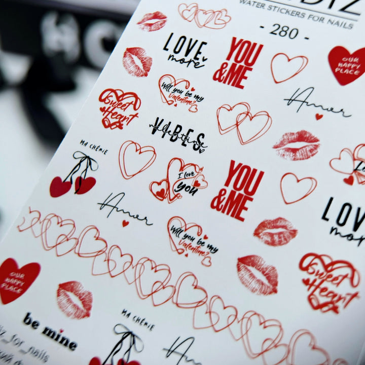 SLIDIZ WATER DECAL N°280