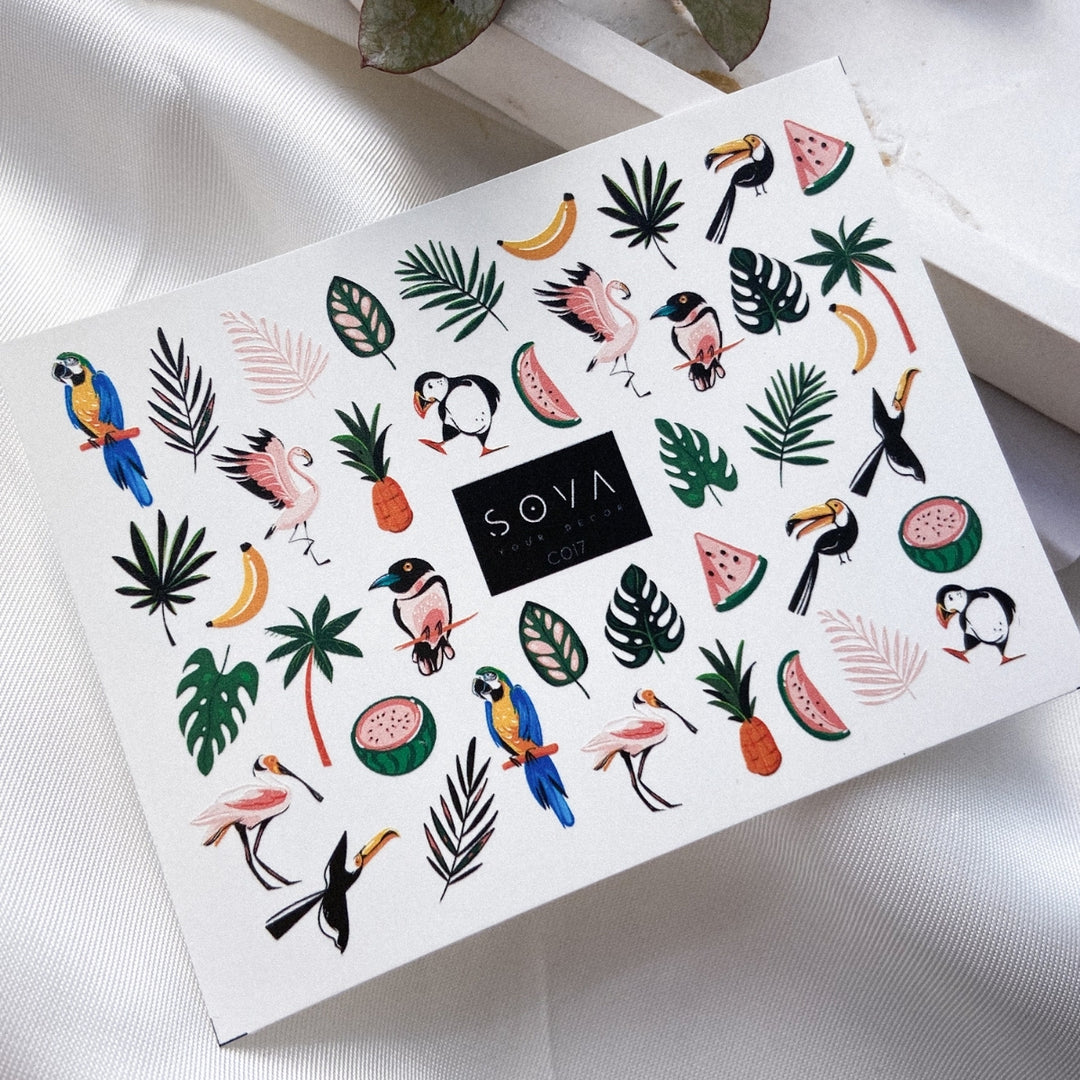 SOVA WATER STICKER N°017