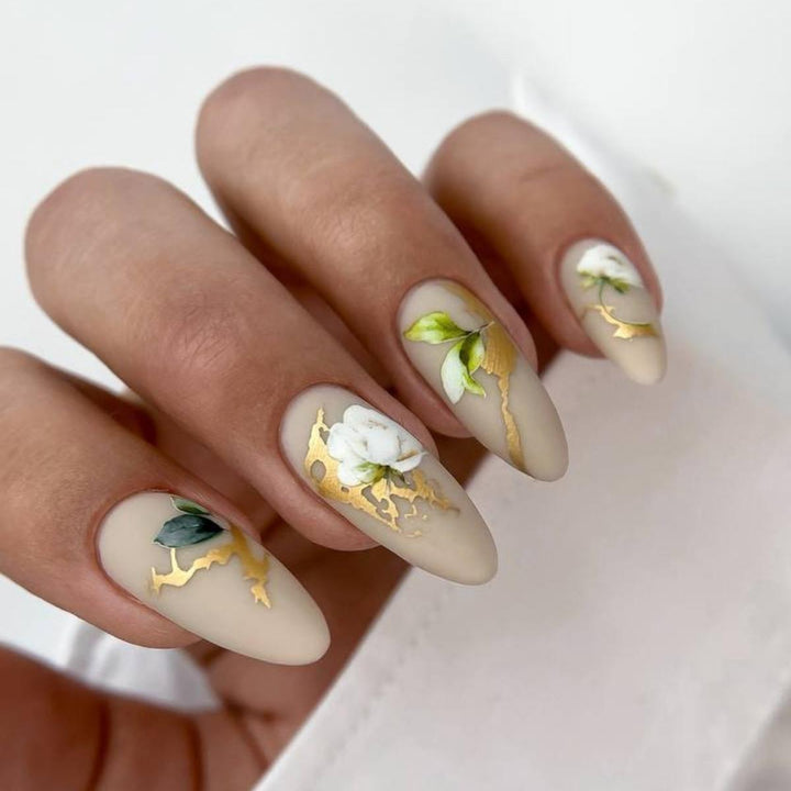 SLIDIZ WATER DECAL CON FOIL ORO N°104