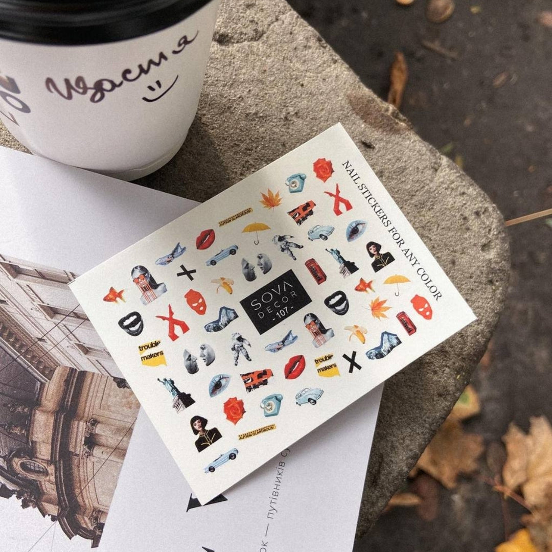 SOVA WATER STICKER N°107