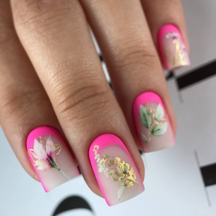 SLIDIZ WATER DECAL CON FOIL ORO N°145