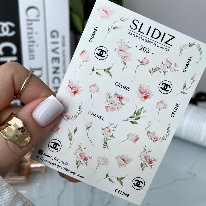 SLIDIZ WATER DECAL N°205