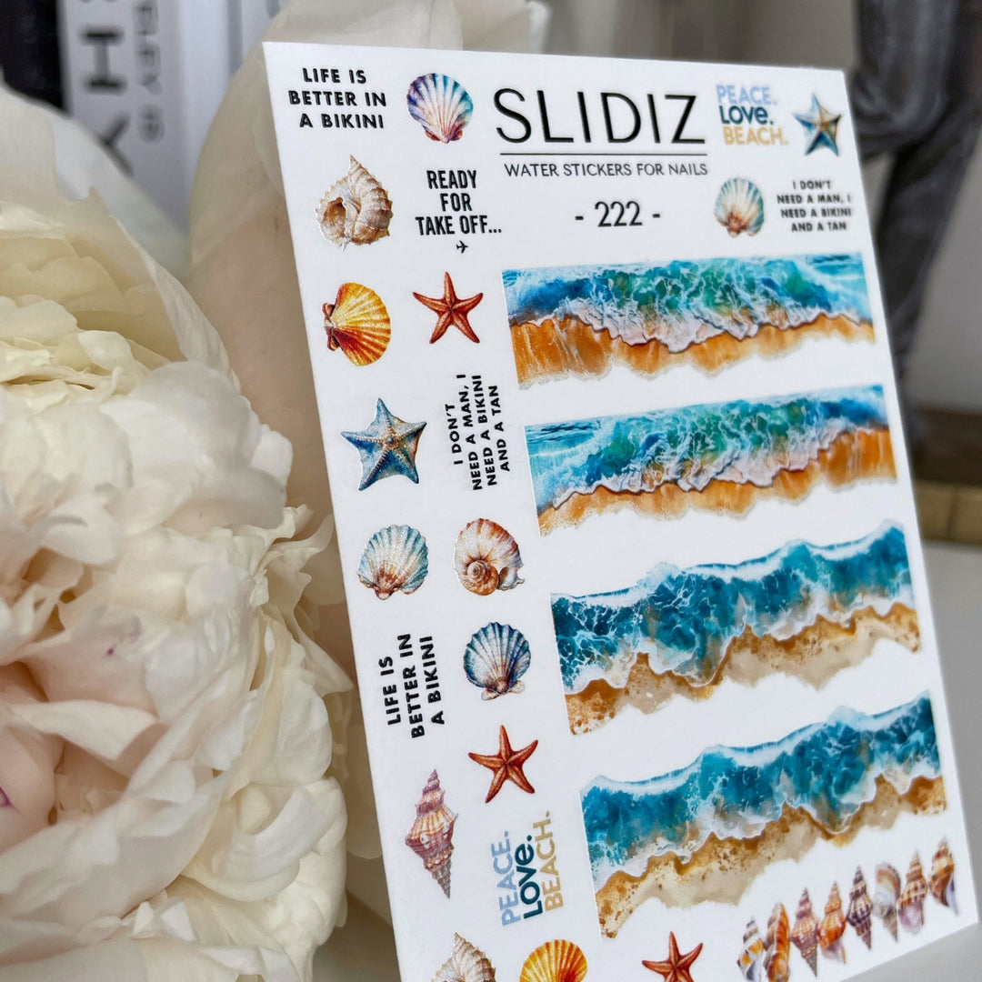 SLIDING WATER DECAL N°222