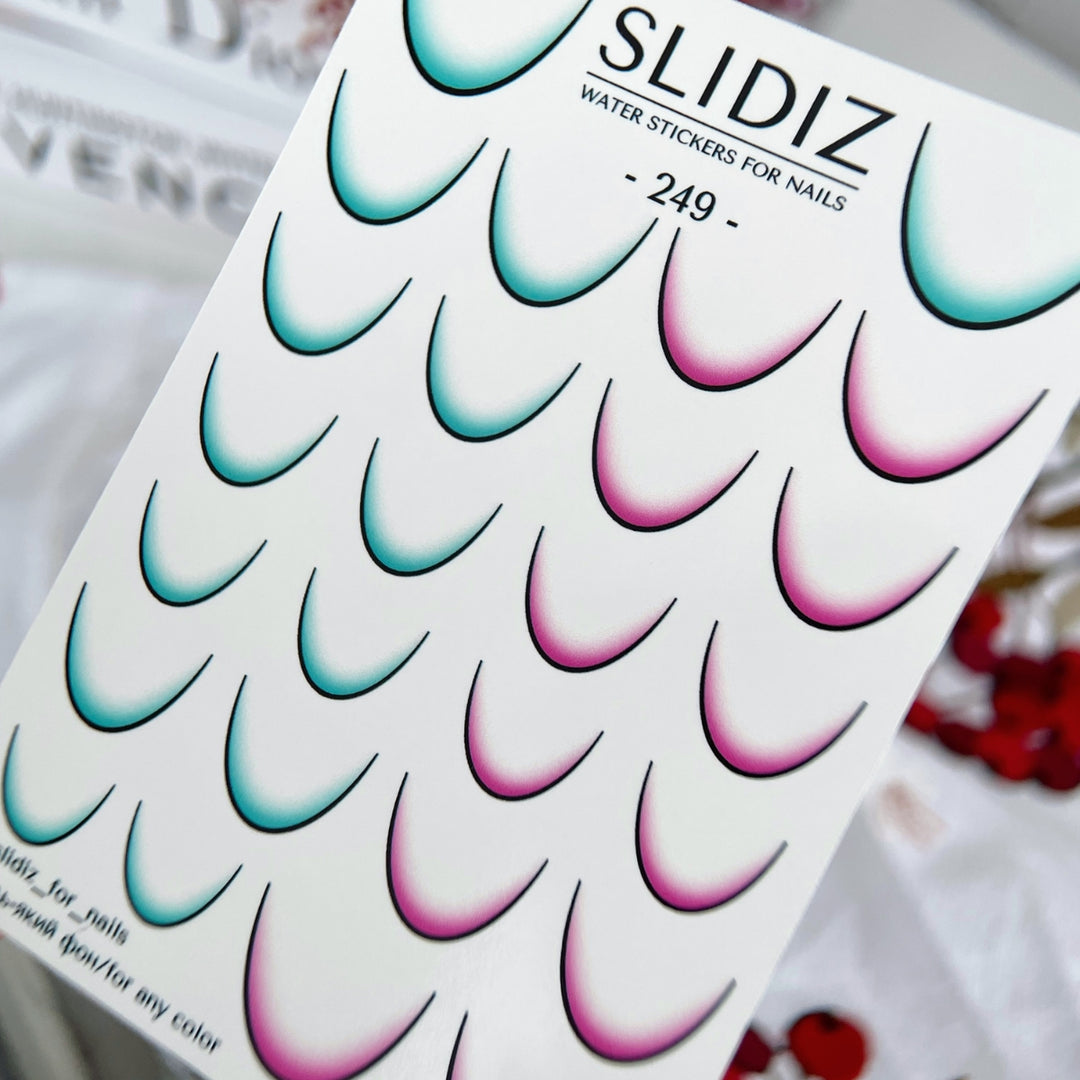 SLIDING WATER DECAL N°249