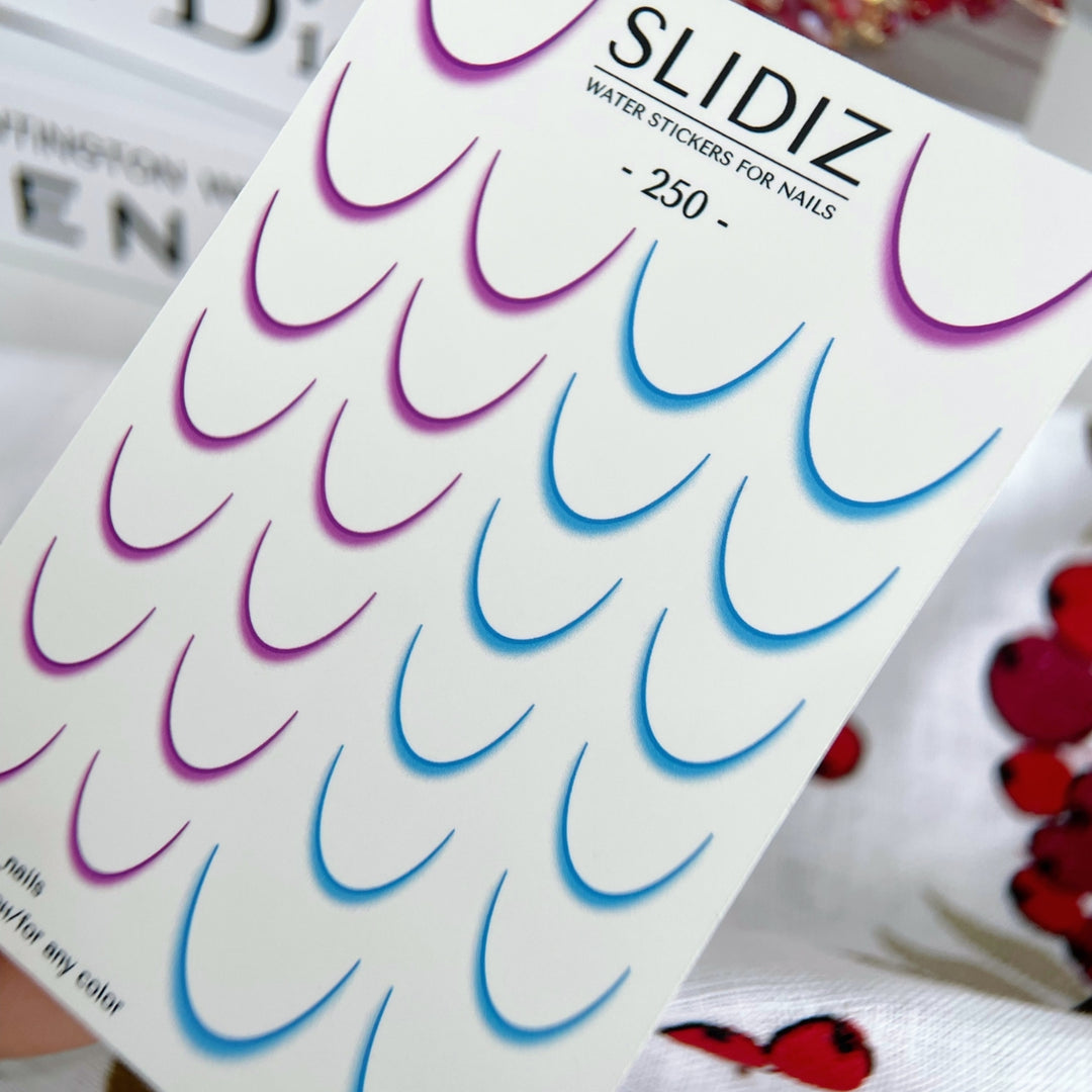 SLIDING WATER DECAL N°250